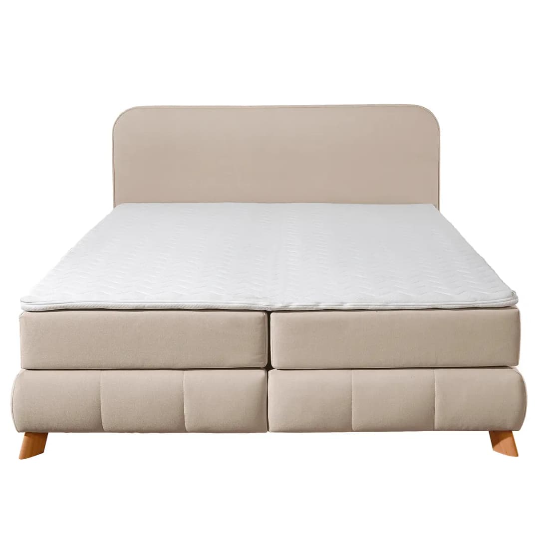 Boxspringbett Gerazia | Beige