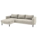 home24 Ecksofa AMGA | Grau