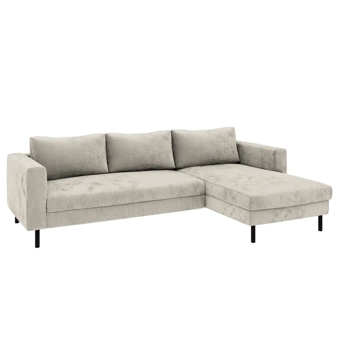 home24 Ecksofa AMGA | Grau