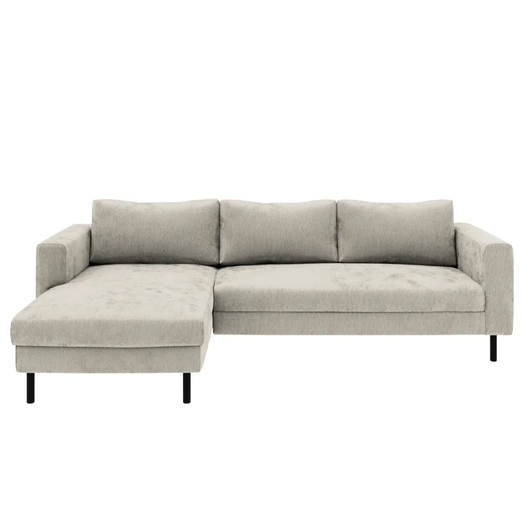 home24 Ecksofa AMGA | Grau