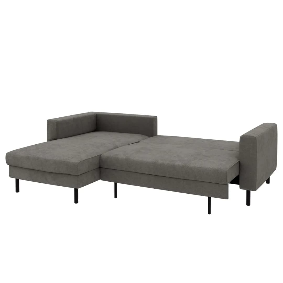 home24 Ecksofa AMGA | Grau