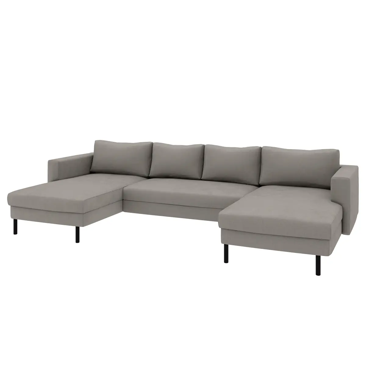 home24 Wohnlandschaft AMGA | Grau