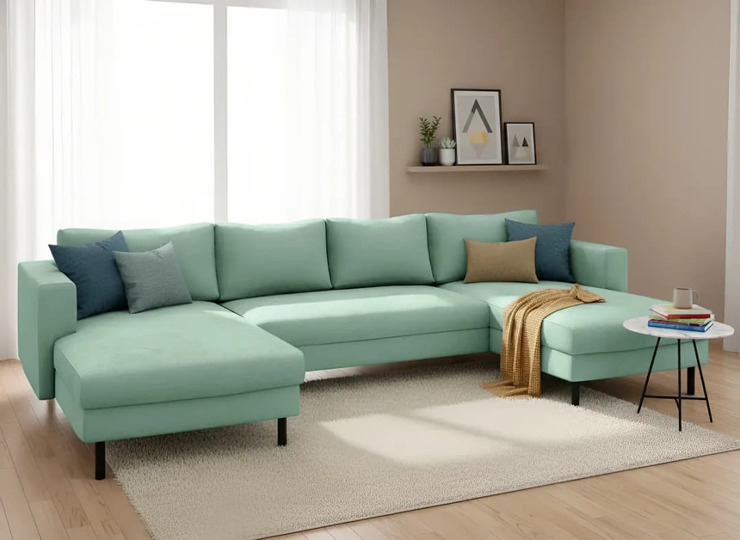 home24 Wohnlandschaft AMGA | Grün