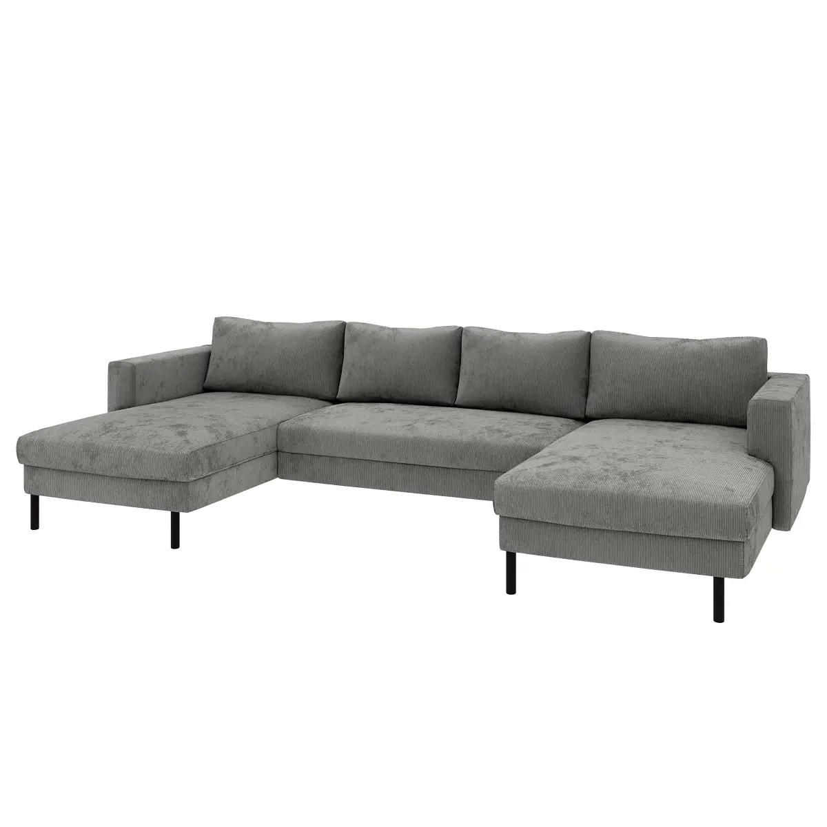 home24 Wohnlandschaft AMGA | Grau