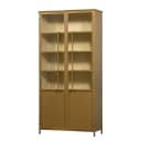 Vitrinenschrank 99cm Gelb/Currygelb | Gelb