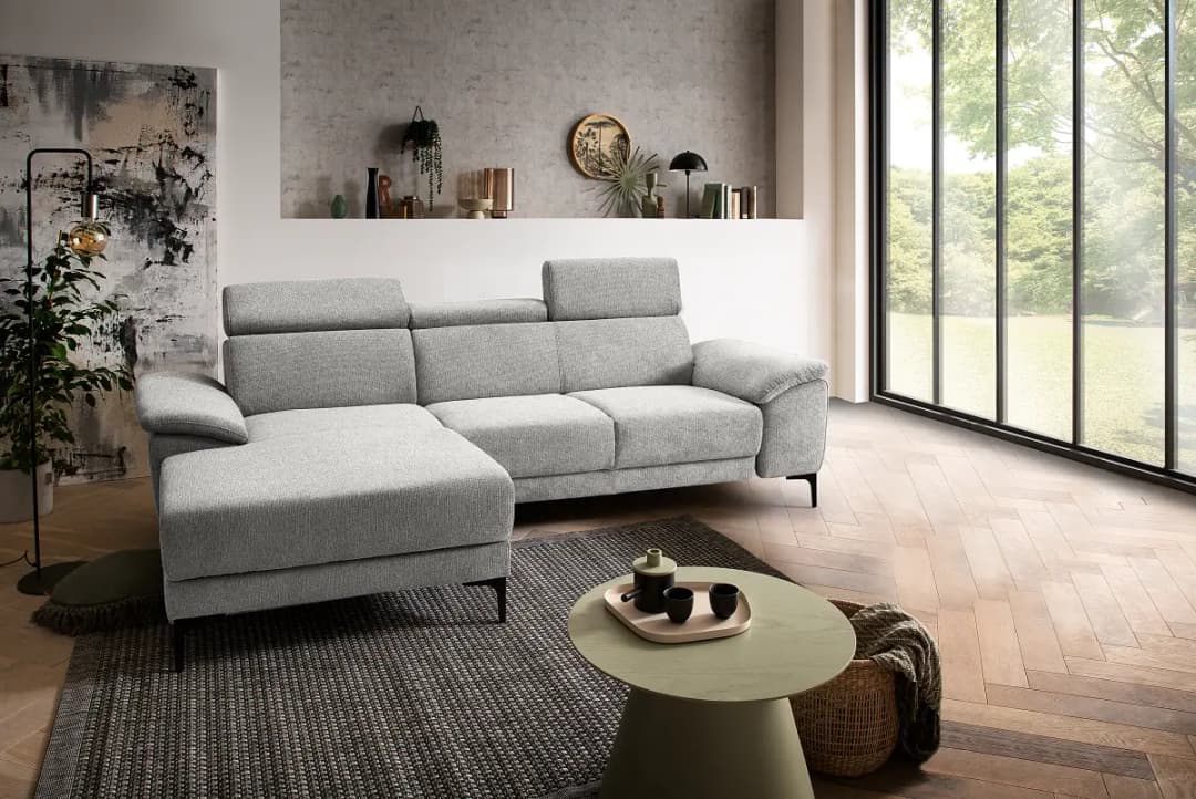 Fredriks Ecksofa Mayda | Grau