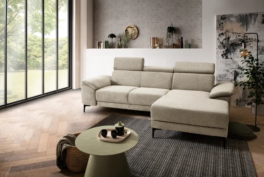 Fredriks Ecksofa Mayda | Braun