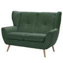 2-Sitzer Sofa Samno | Grün