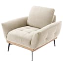 Einzelsessel Lovar Beige Webstoff Tailin | Beige