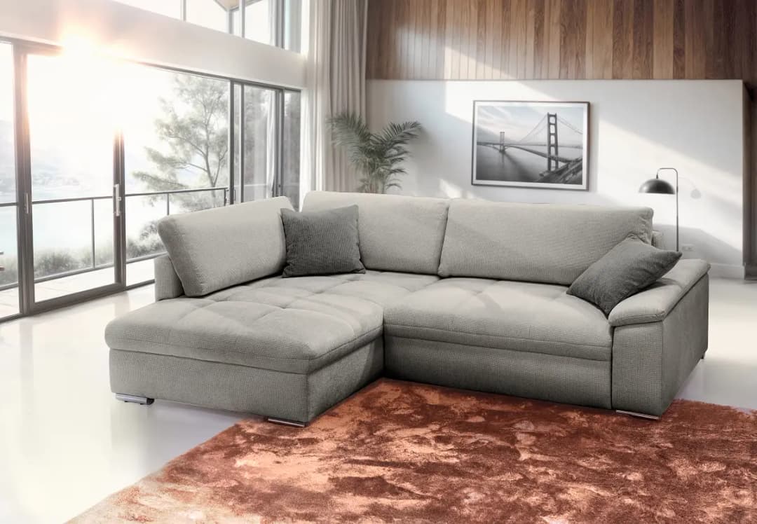 Ecksofa Kolpa | Grau