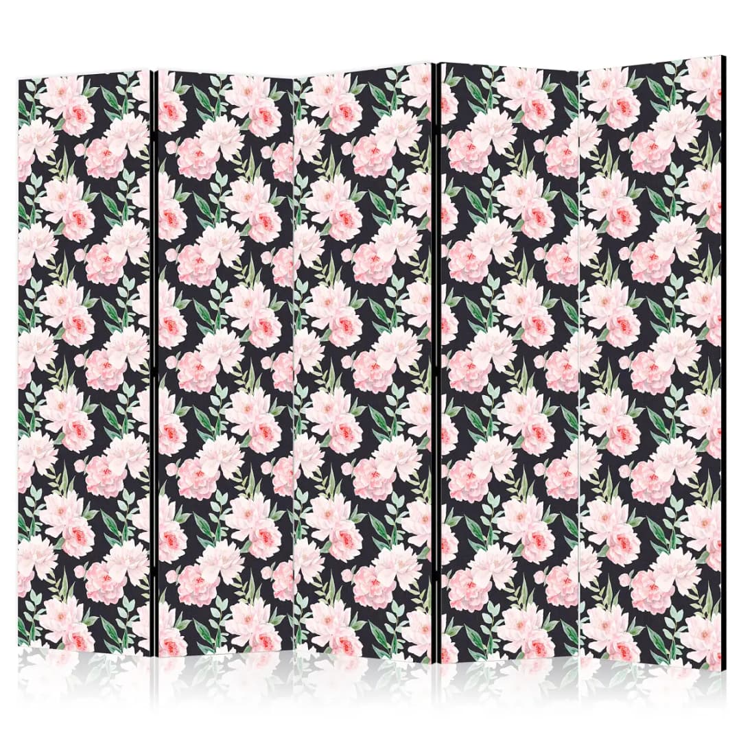Paravent Peonies | Mehrfarbig