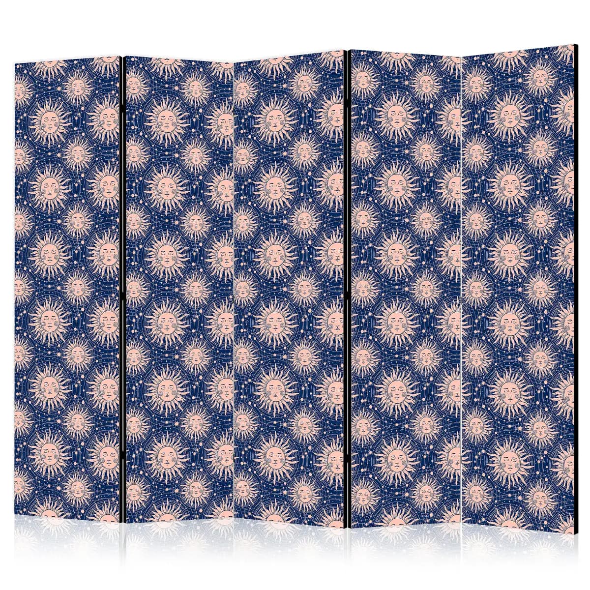 Paravent Sunny Patterns | Blau