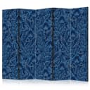 Paravent Dense Vegetation | Blau