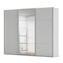 Schwebetürenschrank Covalo | Grau