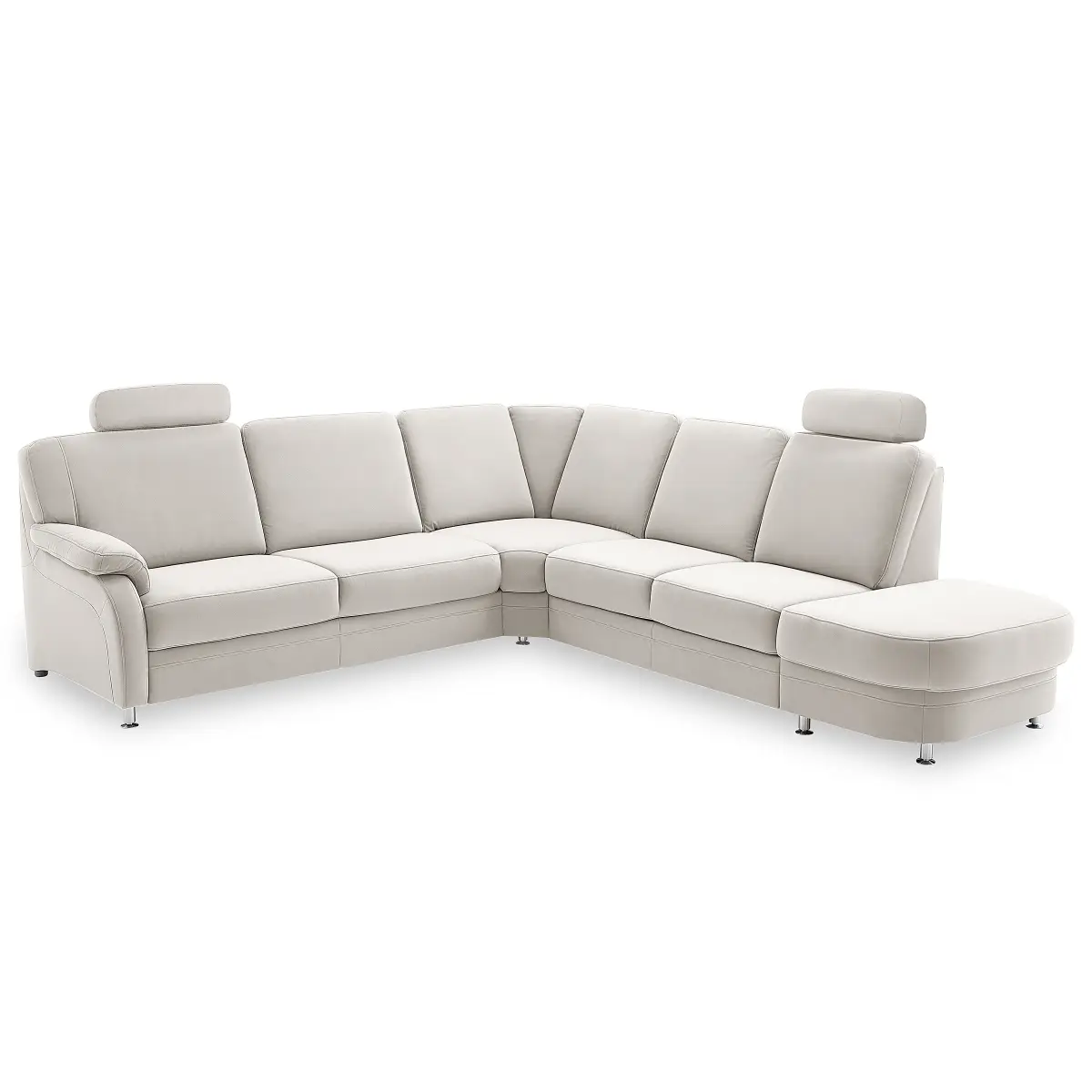 Fredriks Ecksofa Palta | Silber