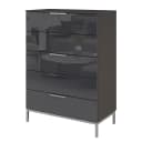 rauch Orange Kommode Flipp | Grau