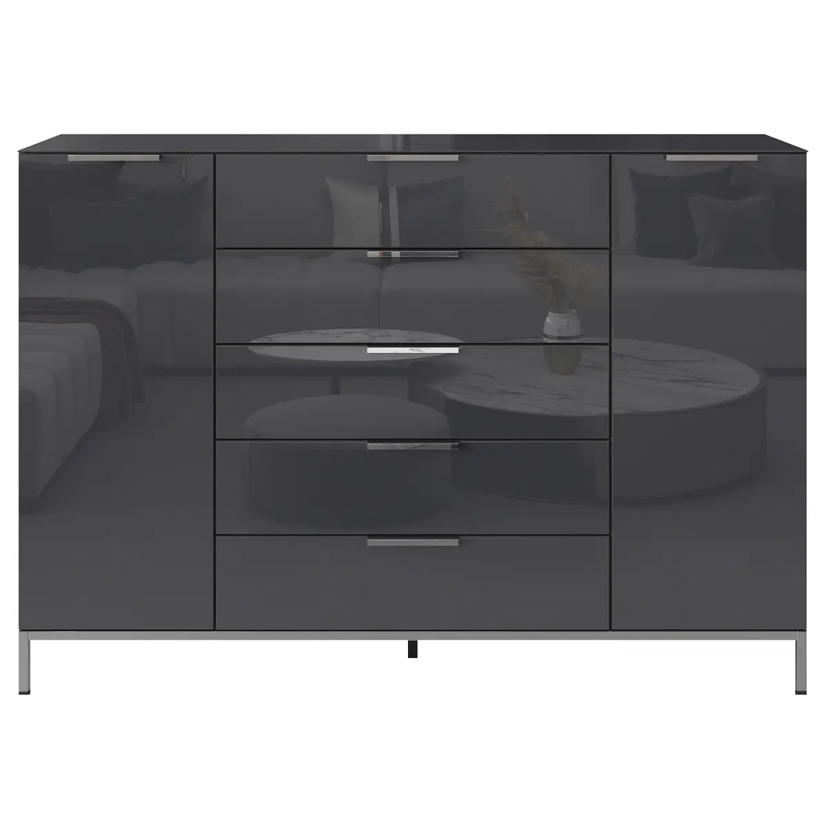 Sideboard Flipp | Grau
