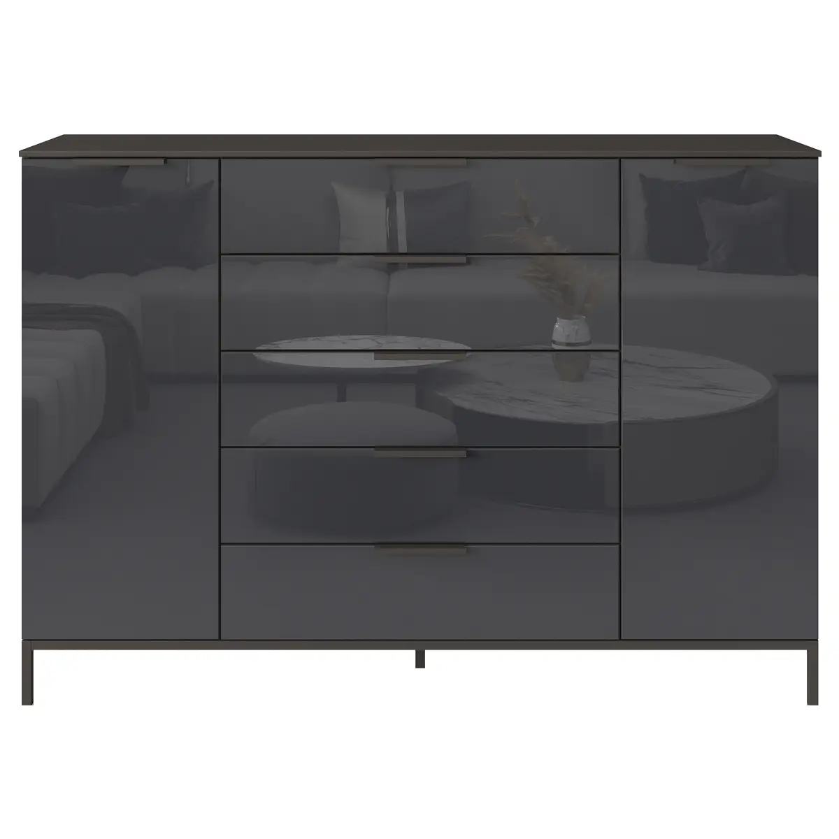 Sideboard Flipp | Grau