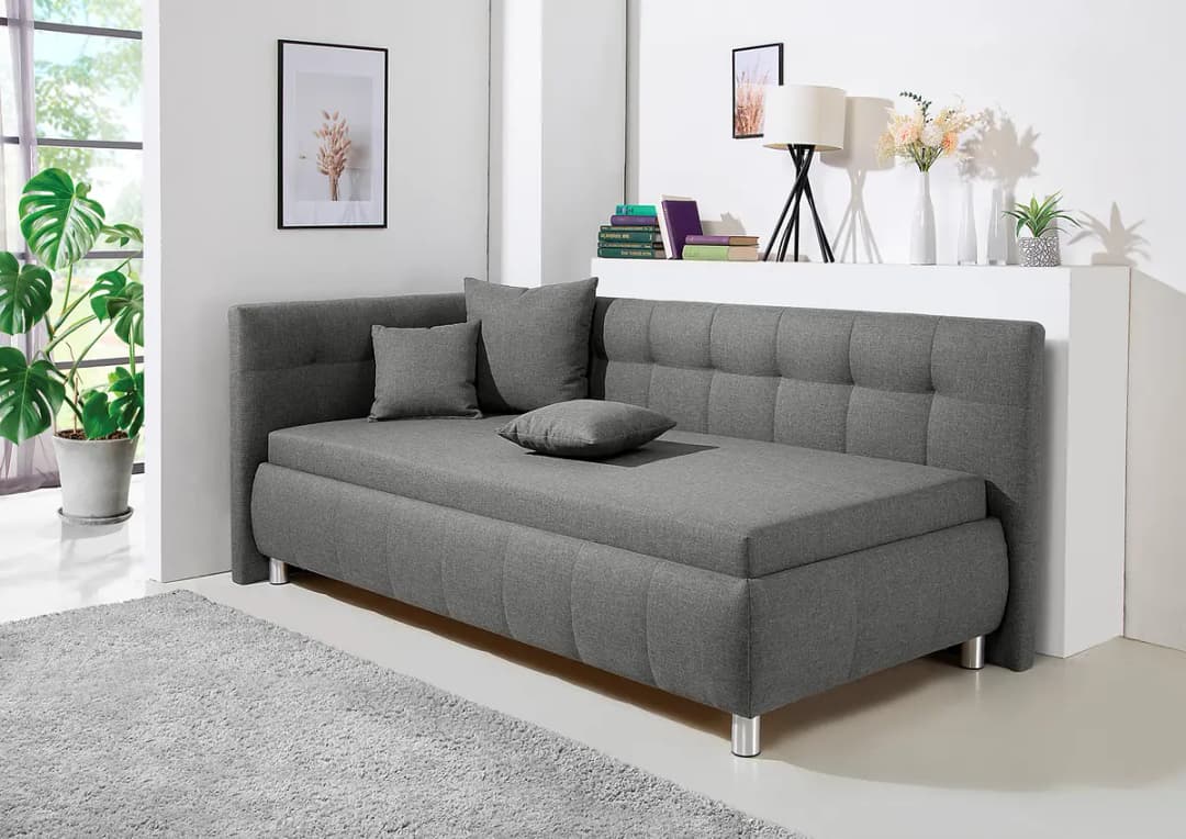 Red Living Polsterbett Obbligo | Grau