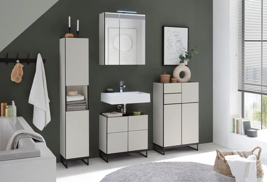 loftscape Hochschrank Cleek | Beige