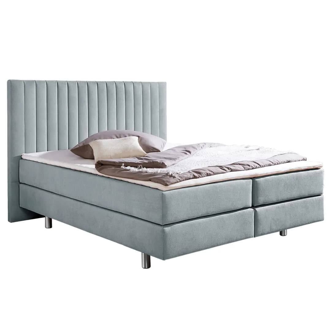 Red Living Boxspringbett Frasnito 180 x 200cm | Blau