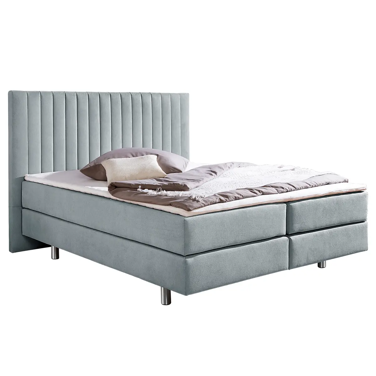 Boxspringbett Frasnito 180 x 200cm | Blau