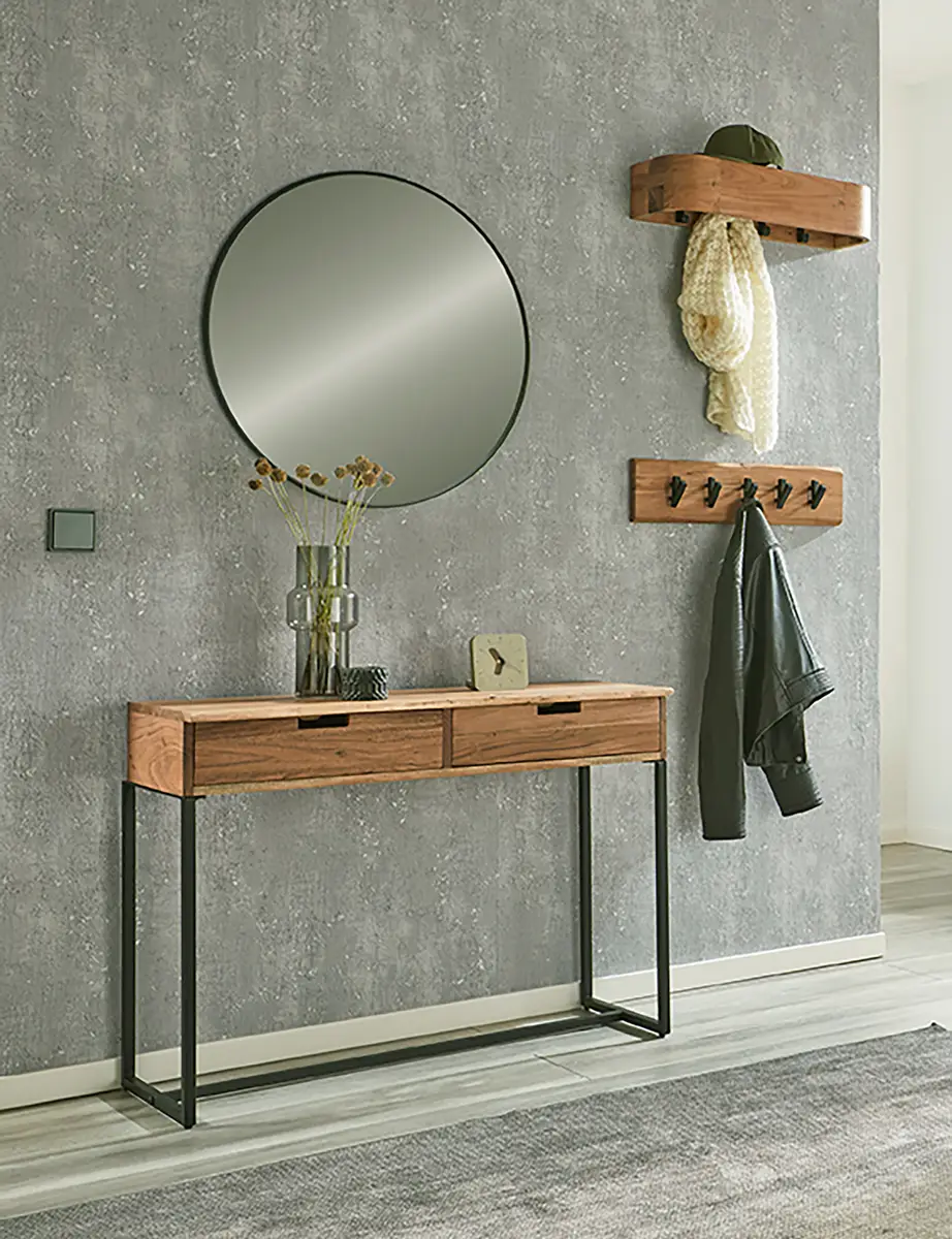 Garderobeneleiste Knenes 60cm | Braun