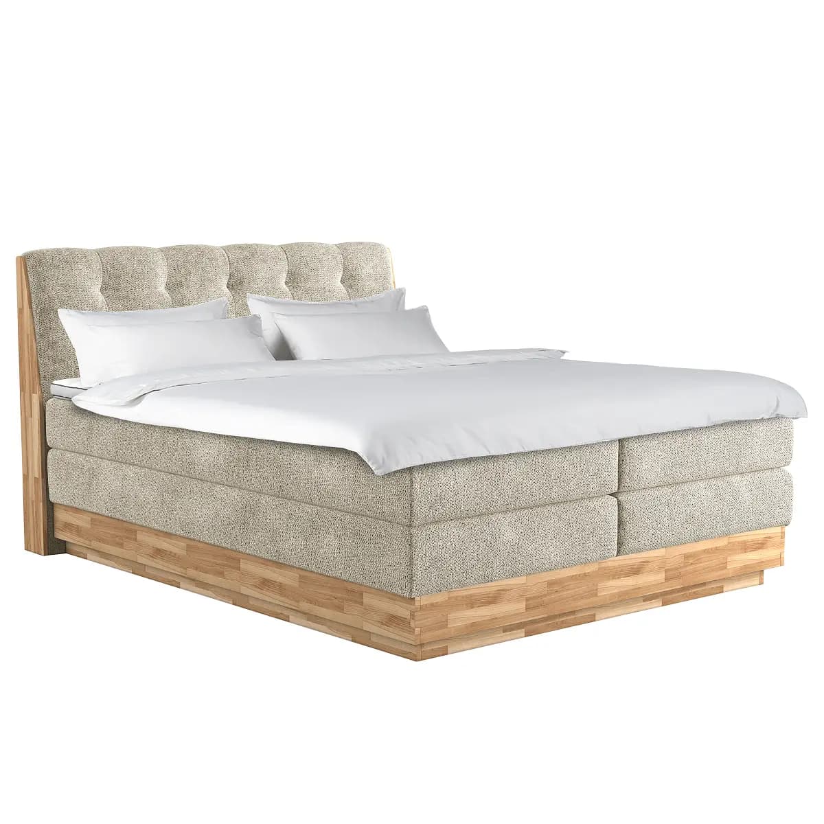 Boxspringbett Oria | Beige
