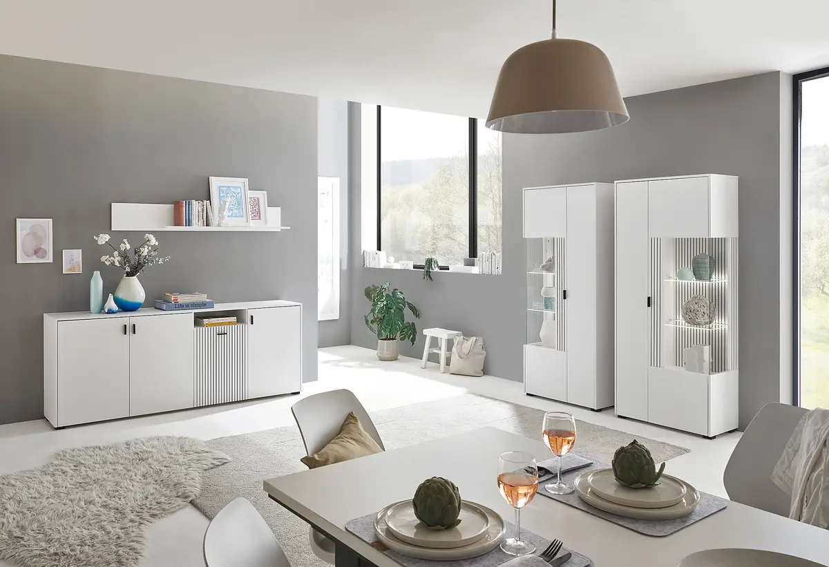 loftscape Wandboard Habuta | Weiß