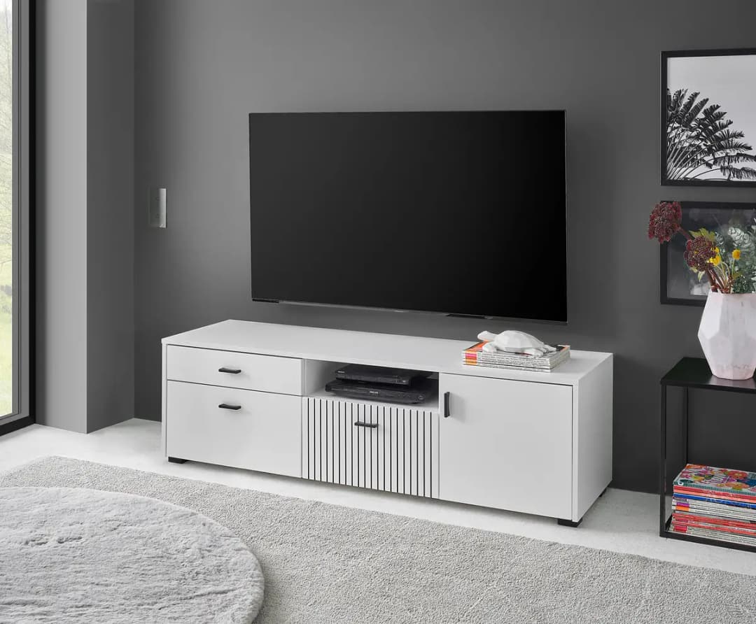 loftscape TV-Lowboard Habuta | Weiß