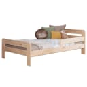 Massivholzbett Bennet 120 x 200cm | Braun
