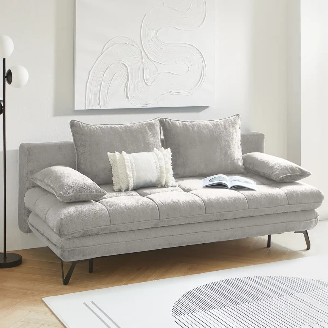 Fredriks Schlafsofa Aponi | Grau