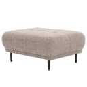 Polsterhocker Gasira | Beige