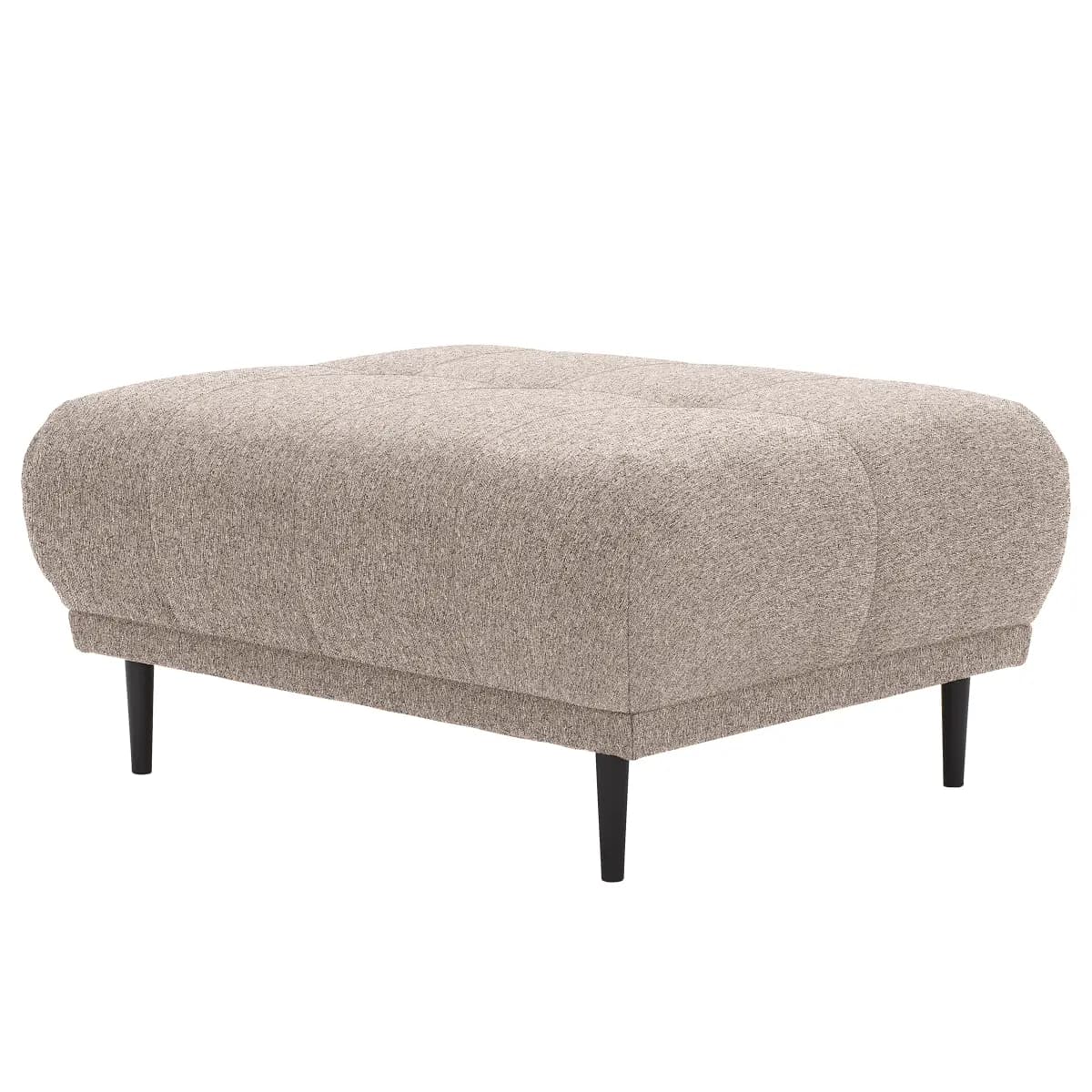Polsterhocker Gasira | Beige