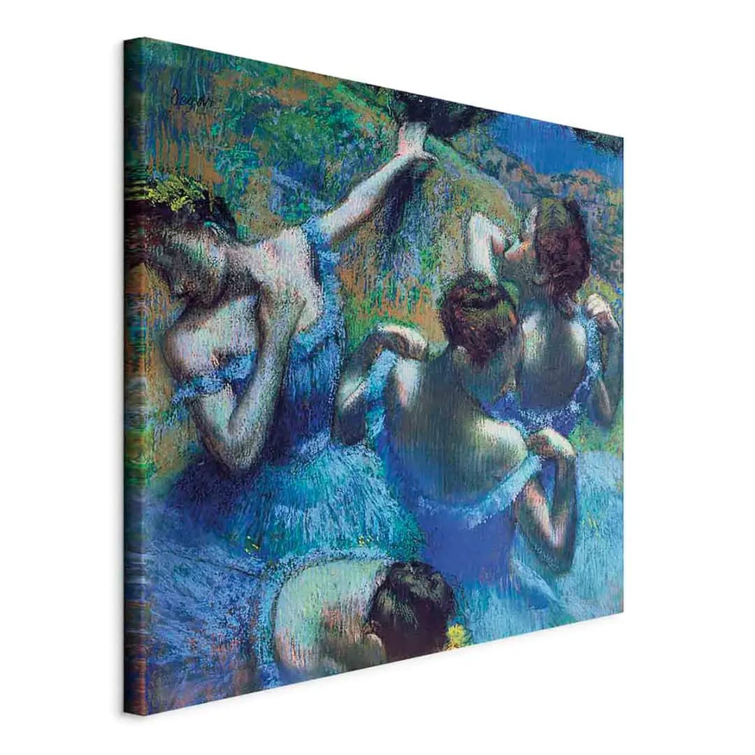 Leinwandbild Blue Dancer II | Beige