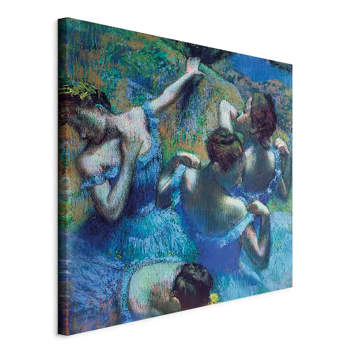 Leinwandbild Blue Dancer II | Beige