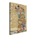 Artgeist Leinwandbild Fulfillment Filz Gold/Gold 40 x 60cm | Gold