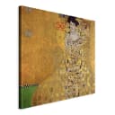 Leinwandbild Adele Bloch-Bauer I Filz Gold/Gold 80 x 80cm | Beige