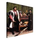 Artgeist Leinwandbild Ambassadors Filz Beige/Beige 40 x 40cm | Beige