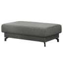 Polsterhocker Poppy | Grau