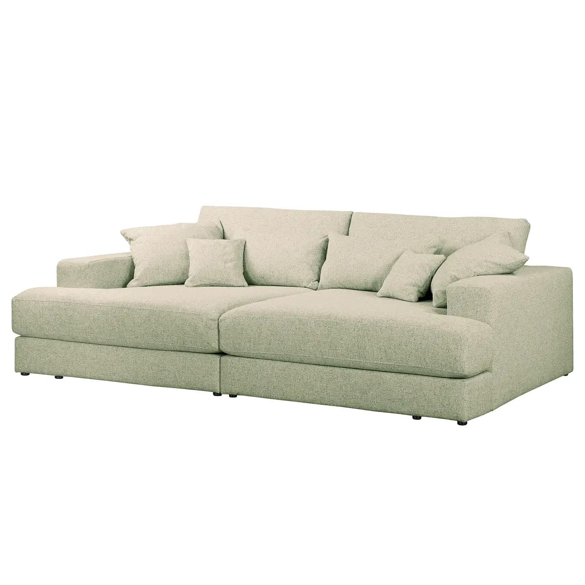 Big-Sofa Beige Webstoff Hevi | Beige