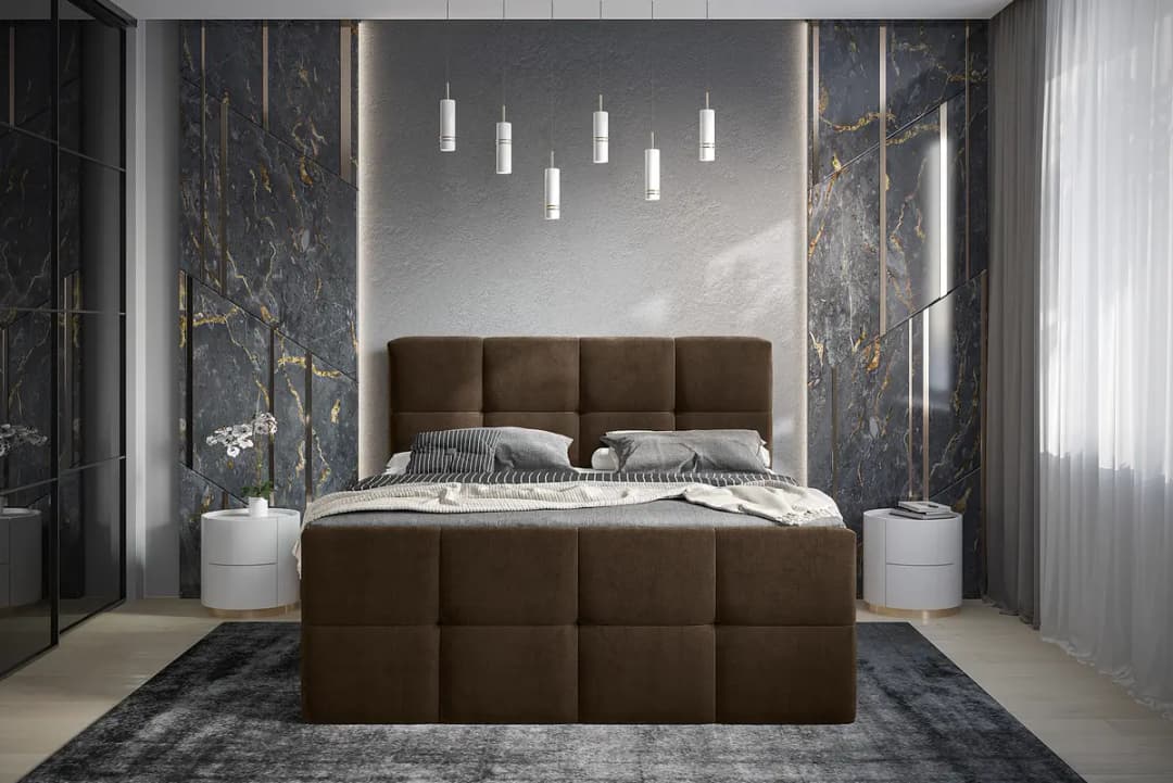 Boxbett Mosora 180 x 200cm | Braun