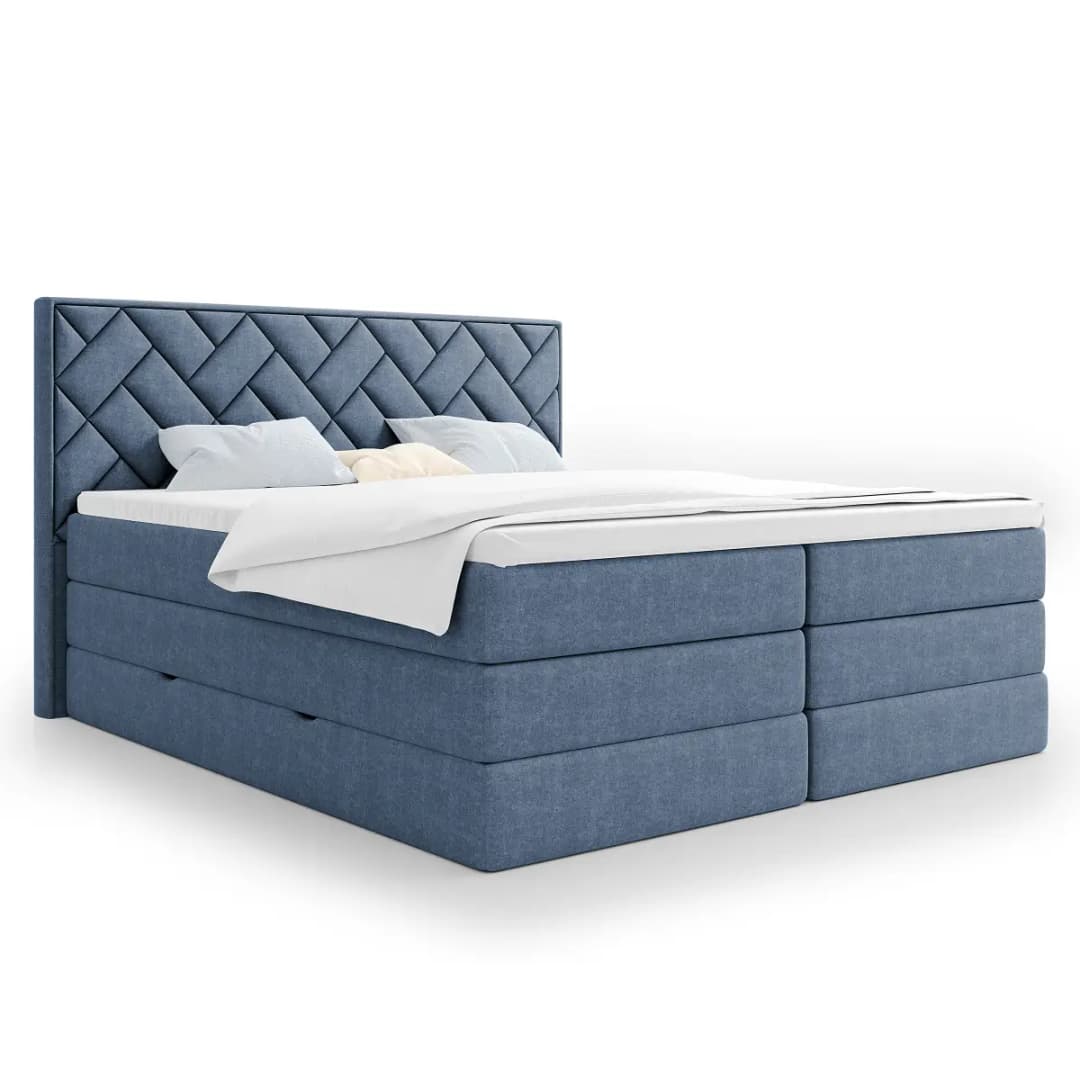 loftscape Boxspringbett Zaari | Blau