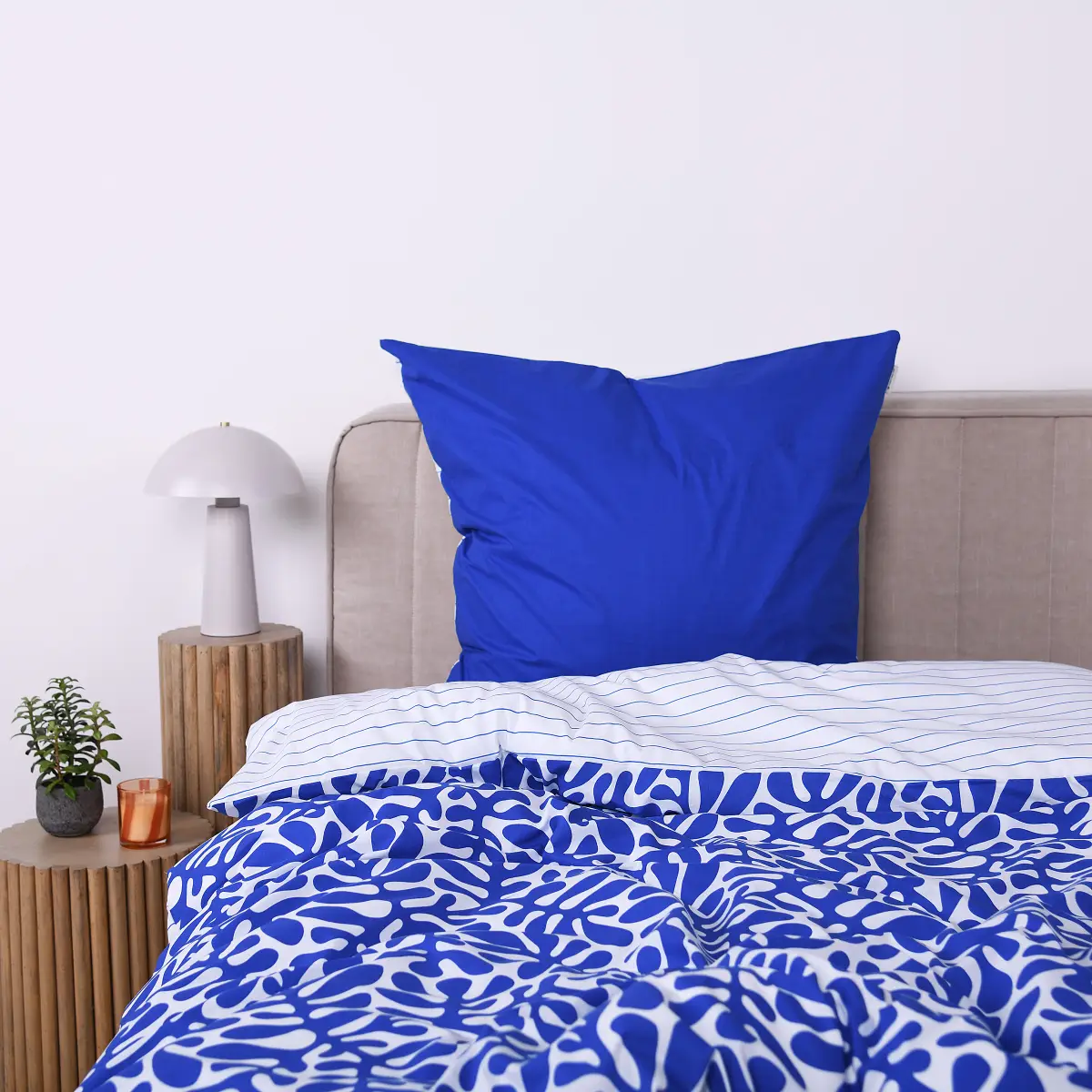 Tom Tailor Renforce-Bettwäsche Typ E 135 x 200 cm + Kissen 80 x 80 cm