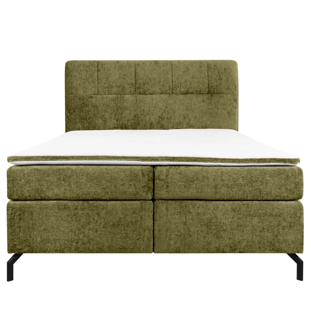 Boxspringbett Plumas | Grün
