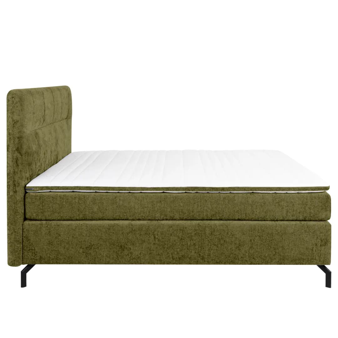 Boxspringbett Plumas | Grün