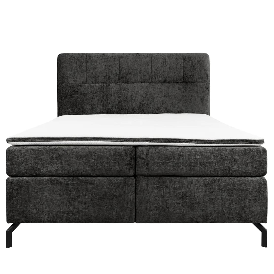 Loftscape Boxspringbett Plumas | Schwarz