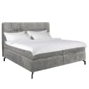 Boxspringbett Plumas 180 x 200cm Chenille Tringa Grau H3 / H4