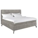 Loftscape Boxspringbett Plumas 180 x 200cm Chenille Tringa Grau H4