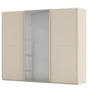 rauch Orange Schwebetürenschrank Lagaro 301cm Beige/Champagner | Beige